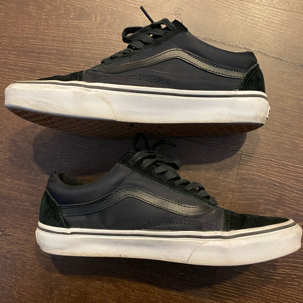 Vans Black Nylon and Suede